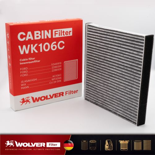 Lọc Gió Điều Hoà: Wolver WK106C